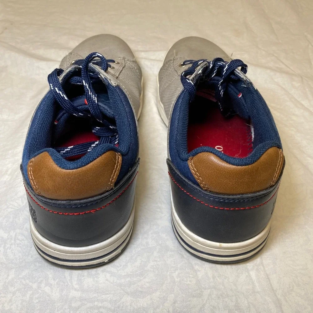 Arrigo Bello 1986 Men's Gray Suede Casual Sneakers Comfort Shoes Size 9‎